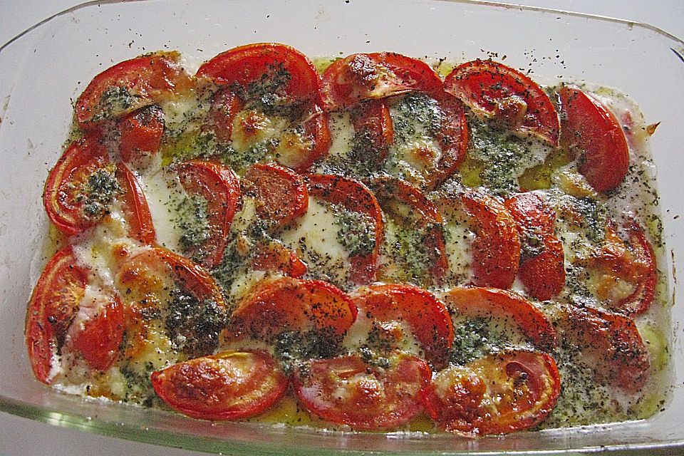 Feta - Tomaten - Auflauf