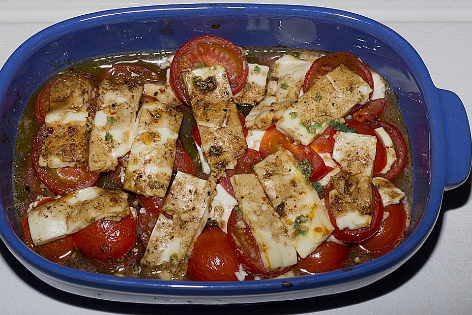 Feta - Tomaten - Auflauf