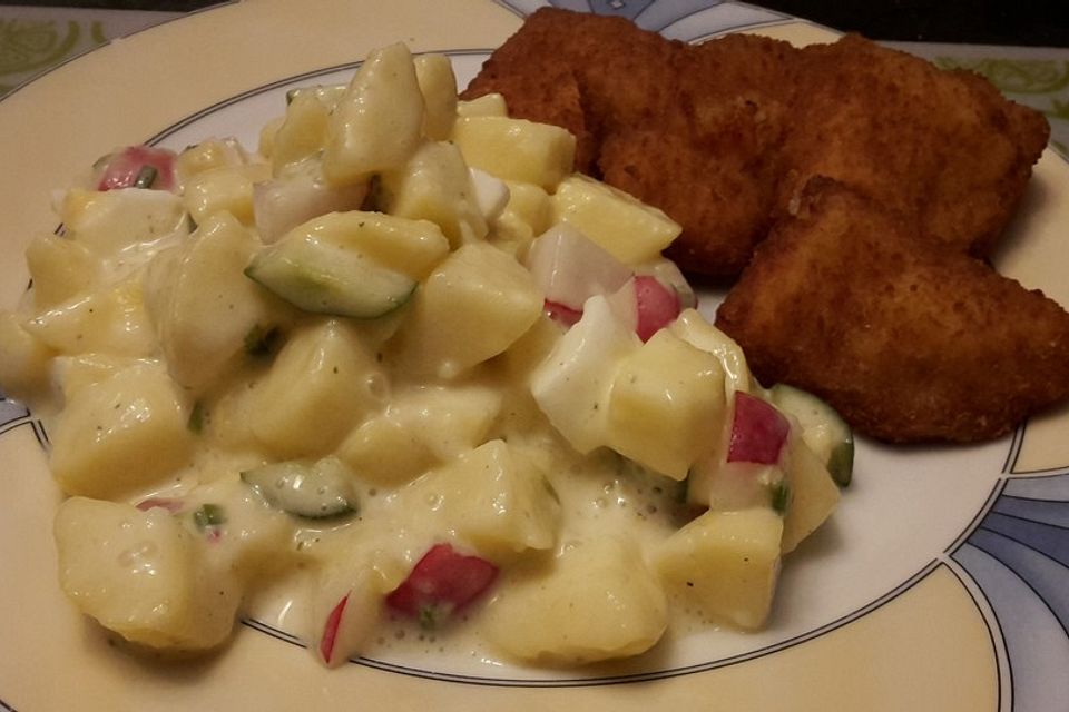 Kartoffelsalat mit Sylter Salatsoße