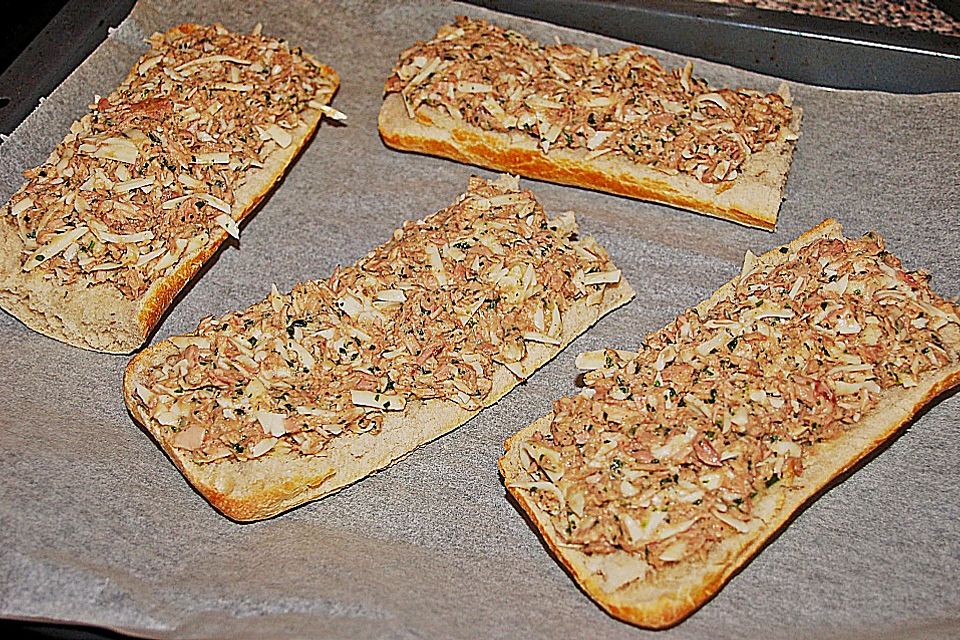 Pikantes Thunfischbrot