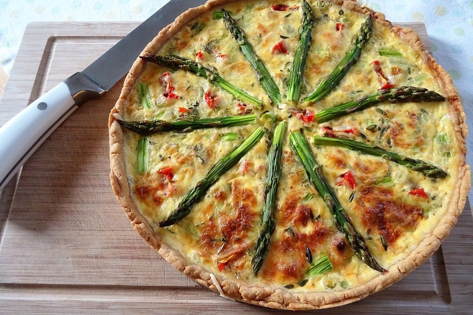 Spargelquiche