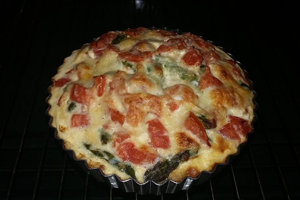 Spargelquiche