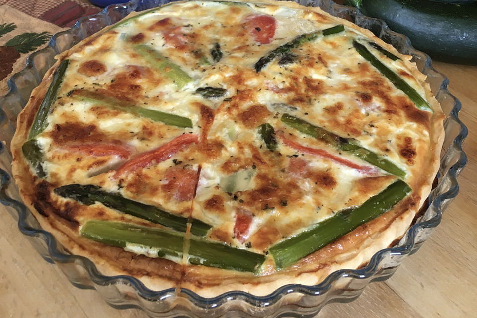 Spargelquiche