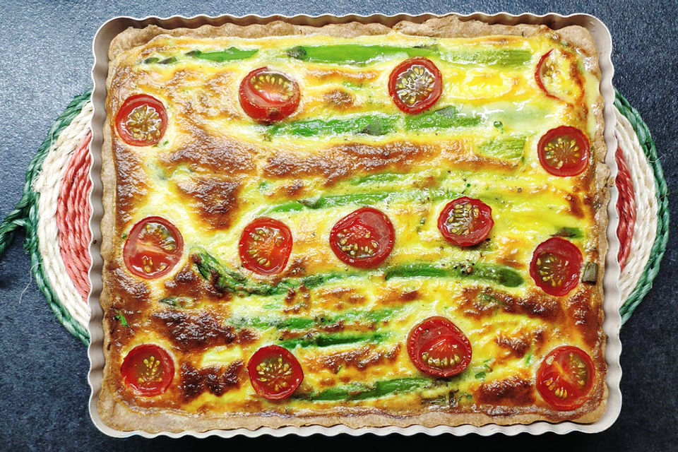 Spargelquiche