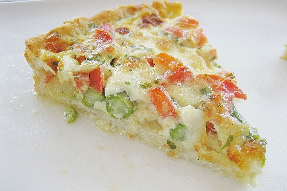 Spargelquiche