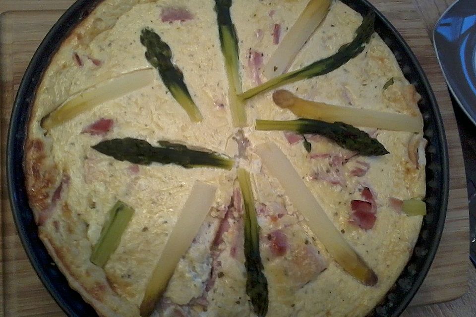 Spargelquiche