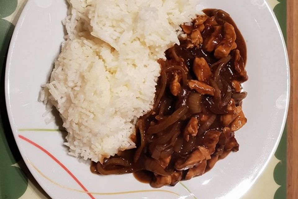 Hähnchen-Geschnetzeltes mit Balsamico