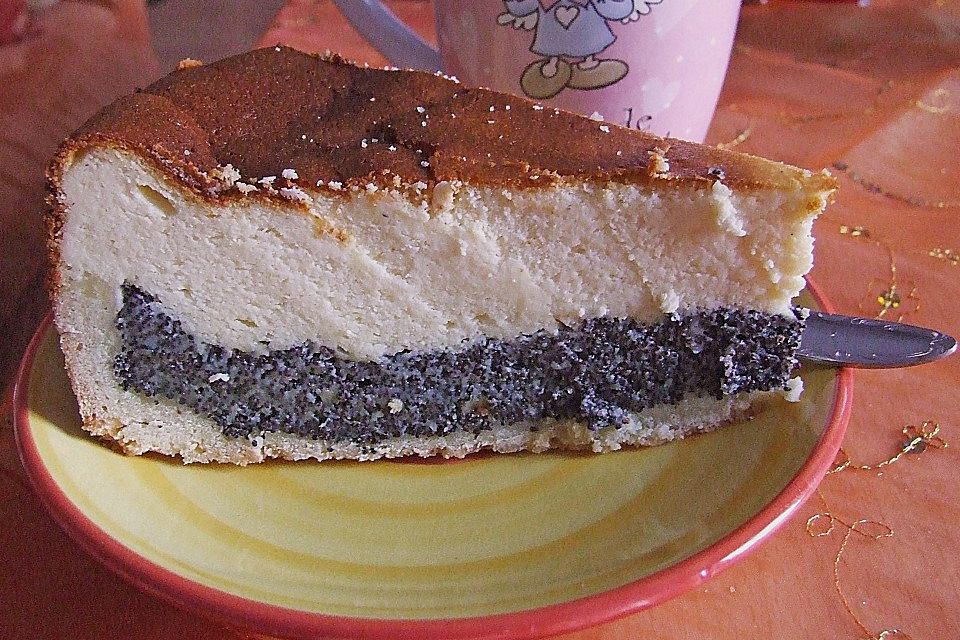 Mohn-Käse-Torte