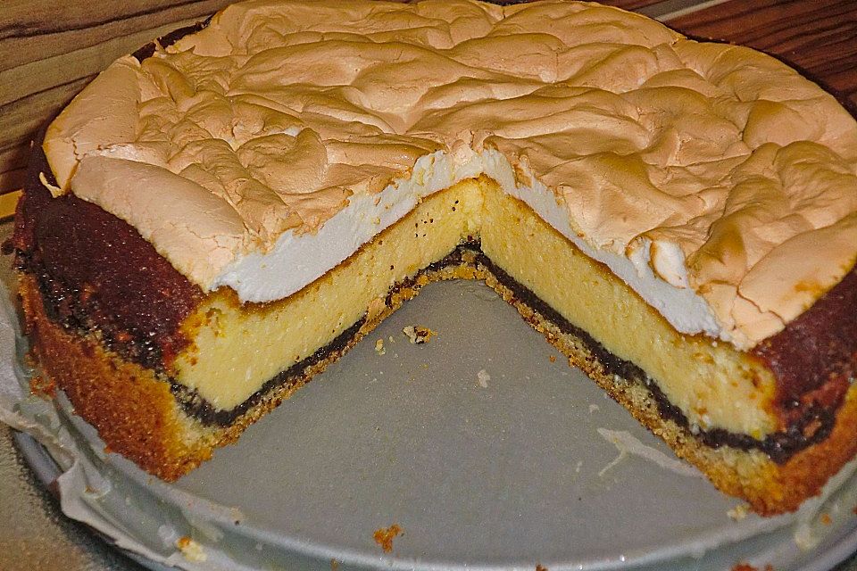 Mohn-Käse-Torte