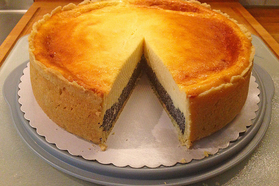 Mohn-Käse-Torte