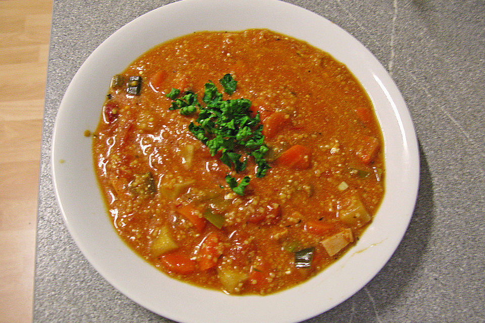 Tomaten - Gemüse - Suppe