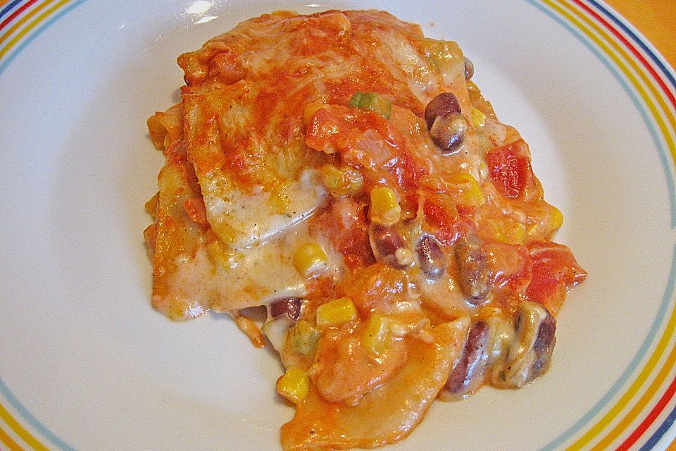 Mexiko-Lasagne