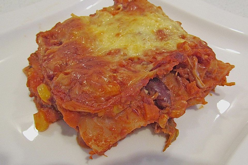 Mexiko-Lasagne