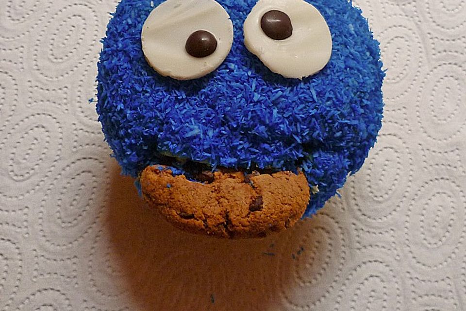 Krümelmonster-Muffins