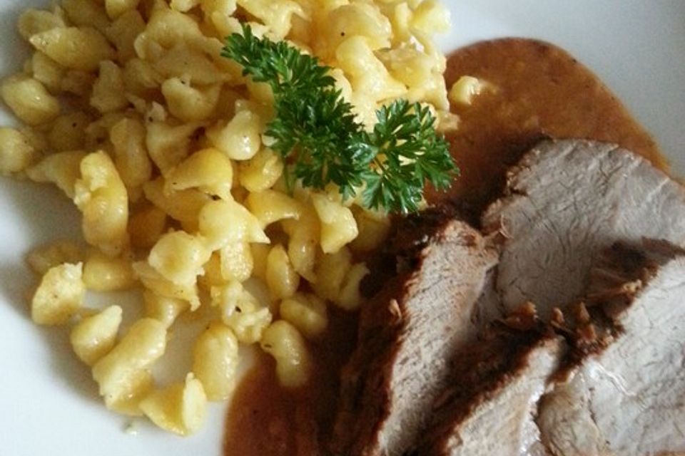 Geschmorter Kalbsbraten