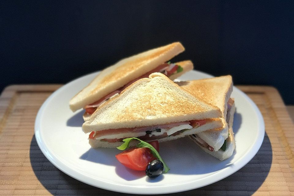 Rucola - Parmaschinken - Sandwich