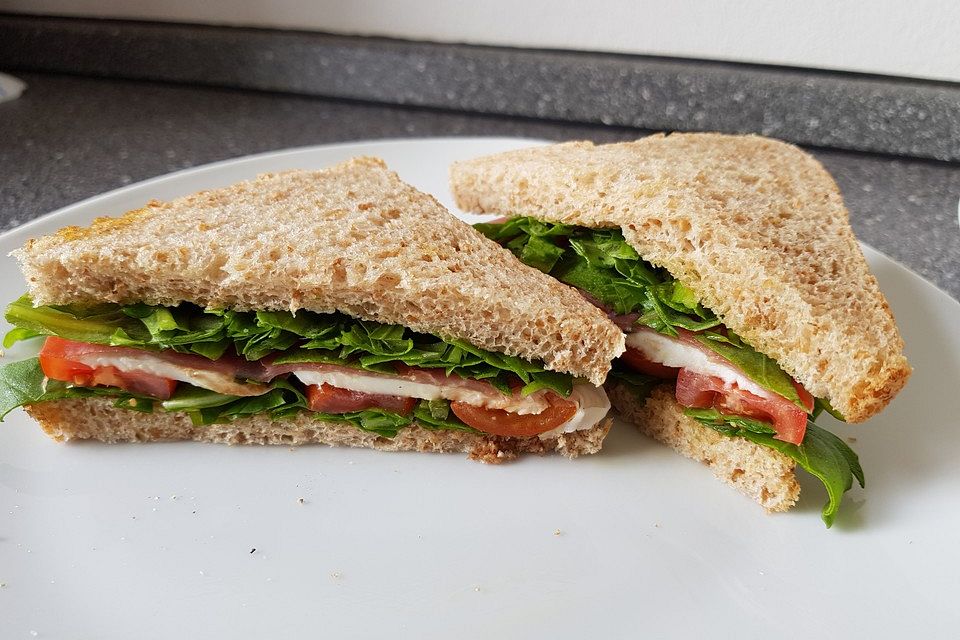 Rucola - Parmaschinken - Sandwich