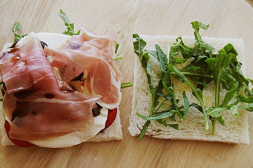 Rucola - Parmaschinken - Sandwich