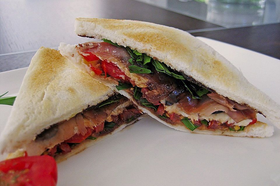 Rucola - Parmaschinken - Sandwich