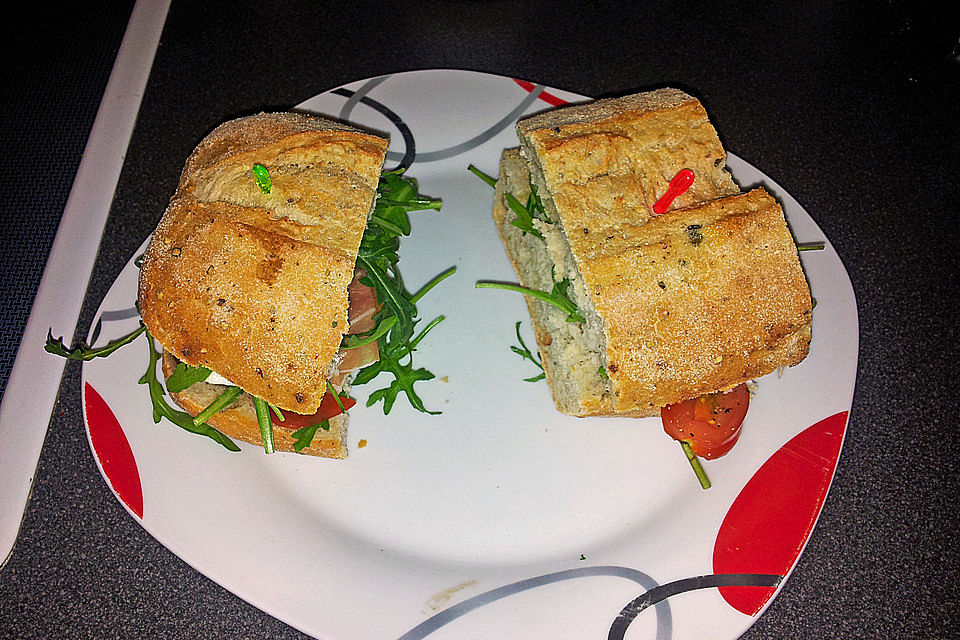 Rucola - Parmaschinken - Sandwich