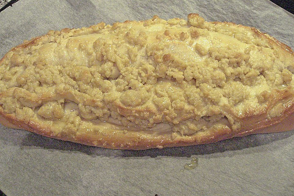 Jockels aufgerollter Streuselkuchen