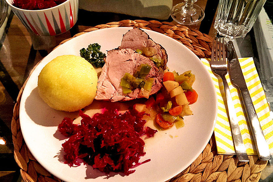 Illes schlanker, einfacher Schweinebraten