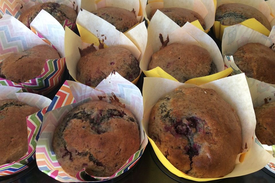 Beerenmix Muffins