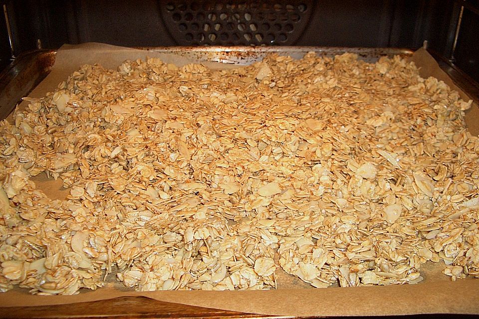 Knusper - Müsli mit Honig