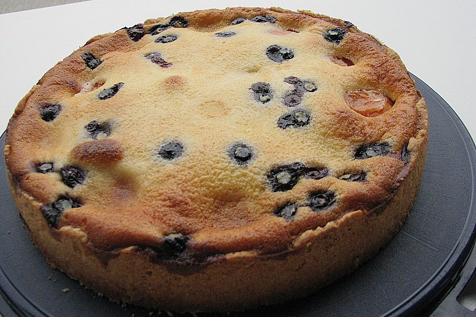 Marillenkuchen mit Marzipanguss