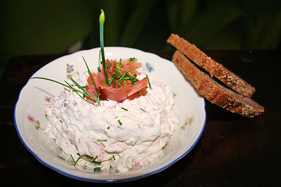 Lachs - Frischkäse - Creme