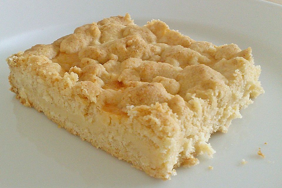 Zitronen - Kokos - Streusel - Schnitten