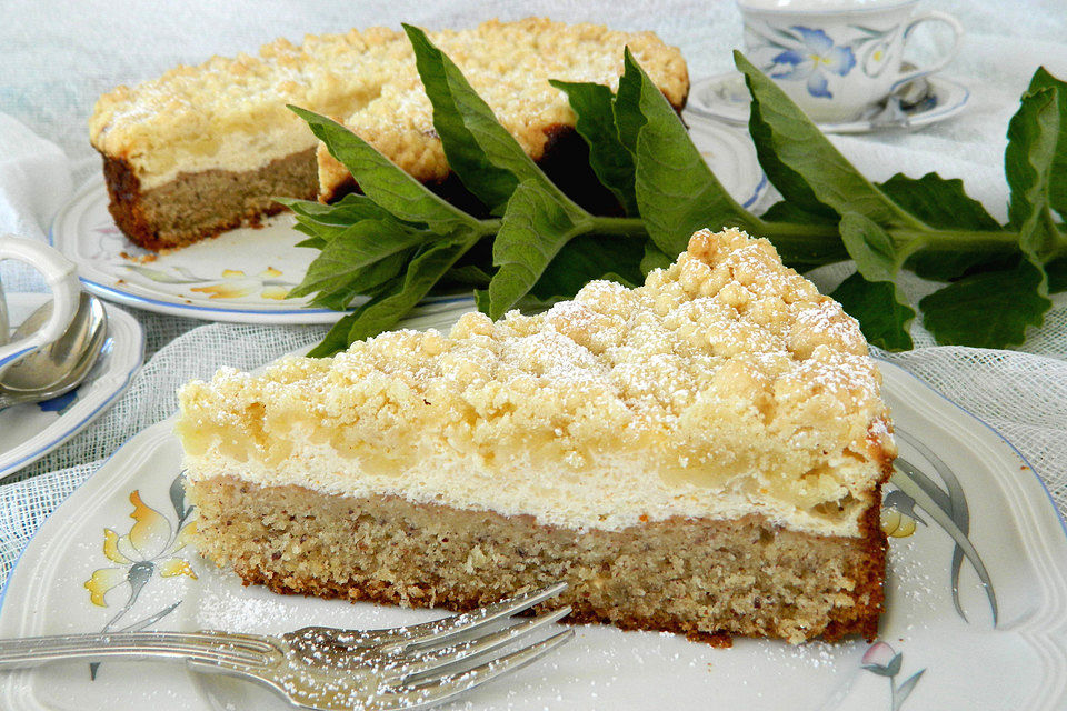 Käse - Streusel - Kuchen