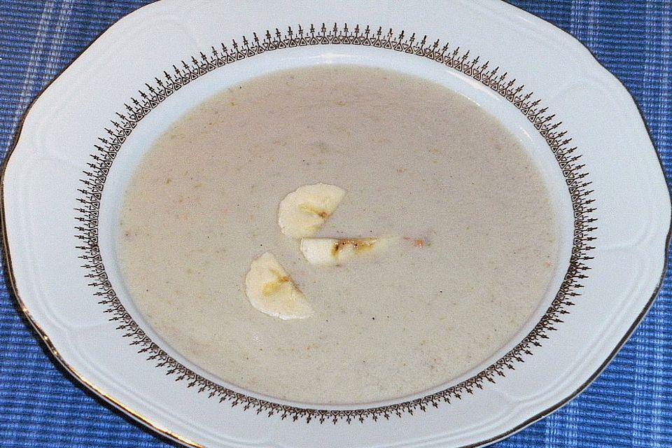 Bananen - Kokos - Chili - Suppe