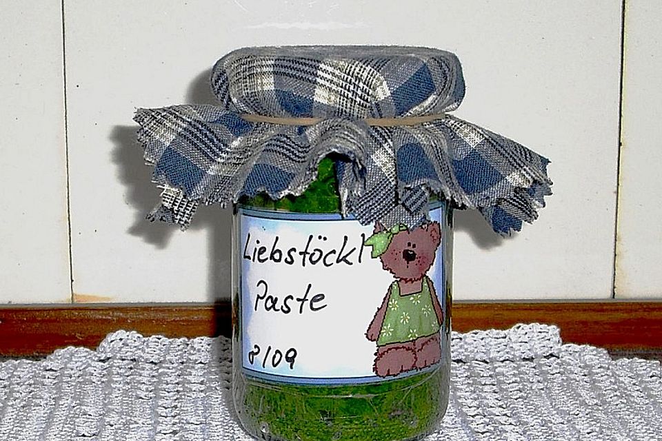 Liebstöckl (Maggikraut) - Paste