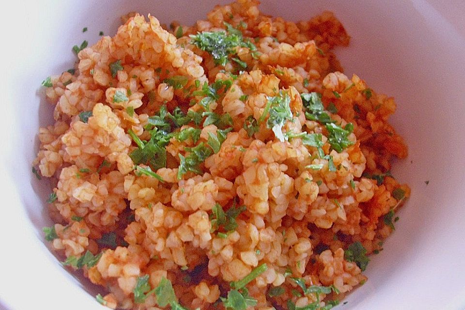 Bulgur à la Nuri