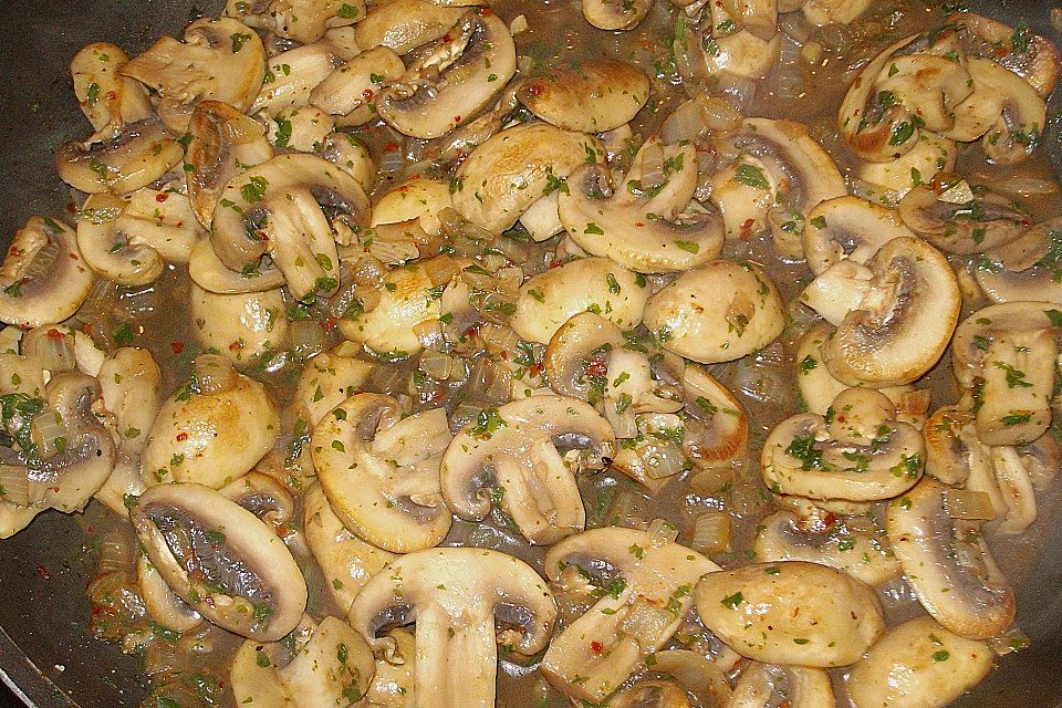 Champignons in Sherry