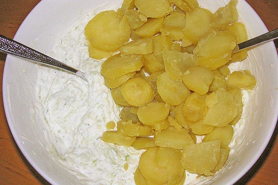 Tzatziki - Kartoffelsalat