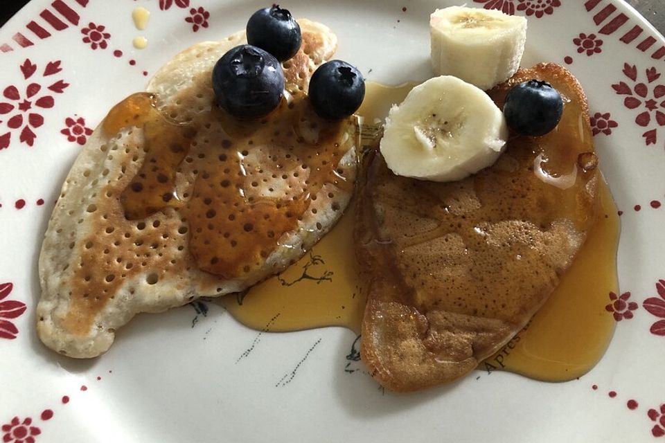 Süße Pfannkuchen vegan