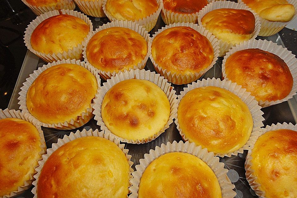 Buttermilch - Mandarinen - Muffins