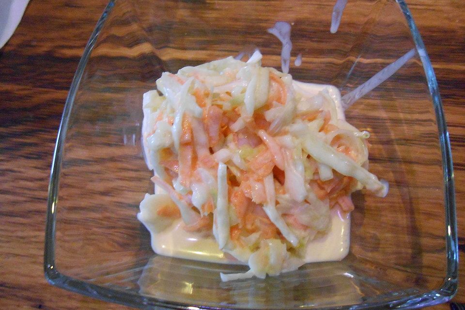 Cole Slaw mit Möhren