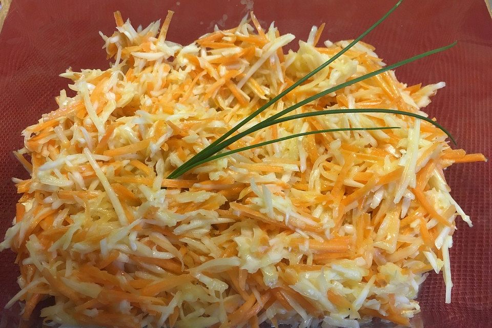 Cole Slaw mit Möhren