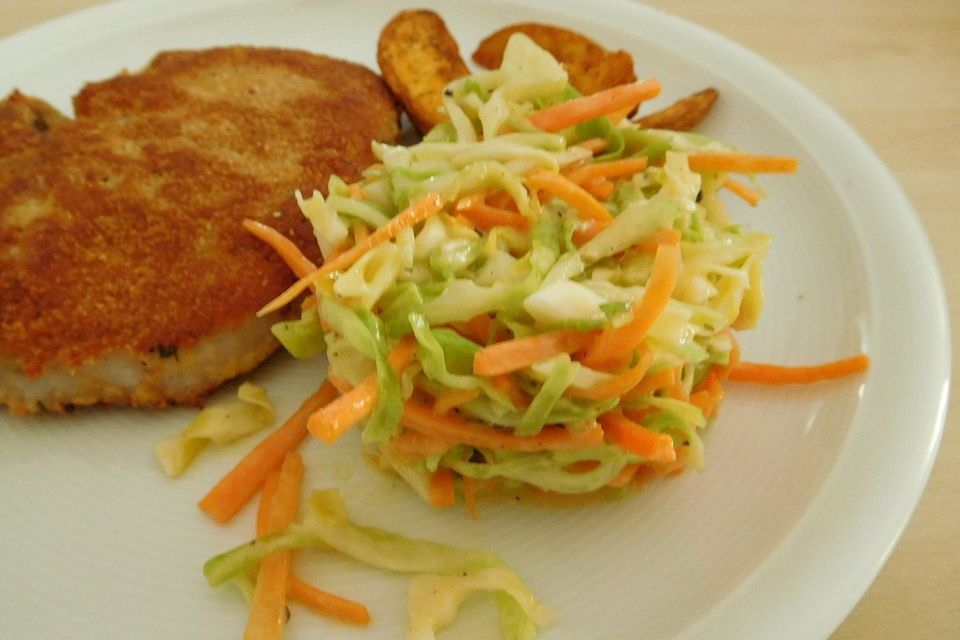 Cole Slaw mit Möhren