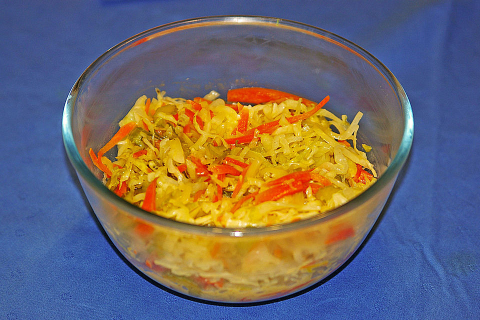 Cole Slaw mit Möhren