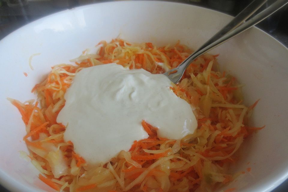 Cole Slaw mit Möhren