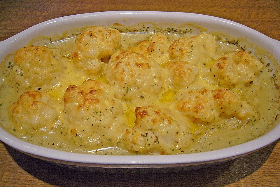 Blumenkohlgratin