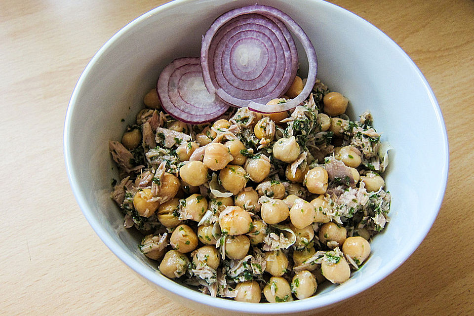 Thunfisch - Kichererbsen - Salat