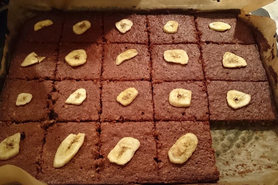 Bananen - Nutella - Brownies