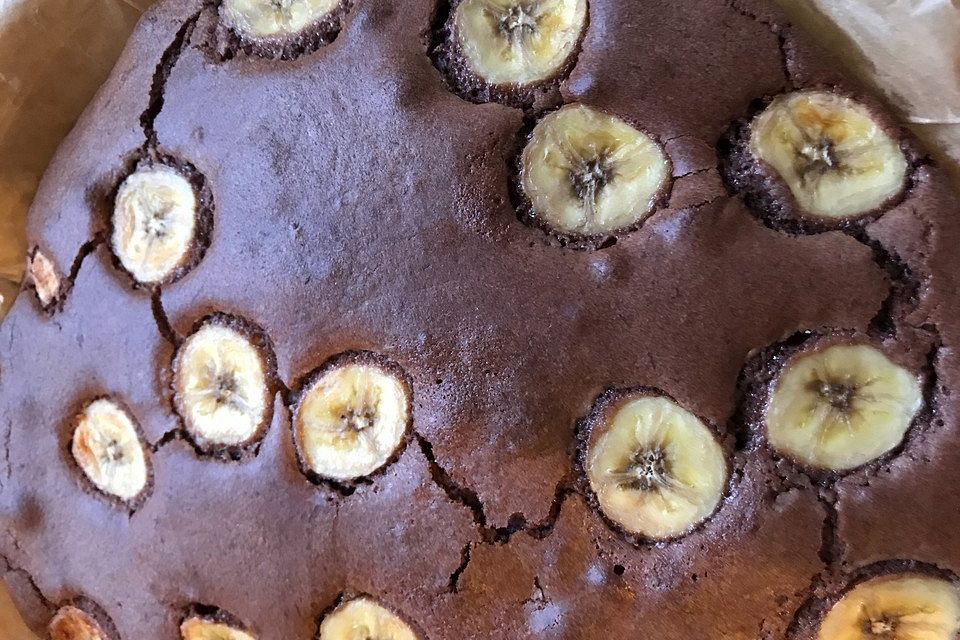 Bananen - Nutella - Brownies