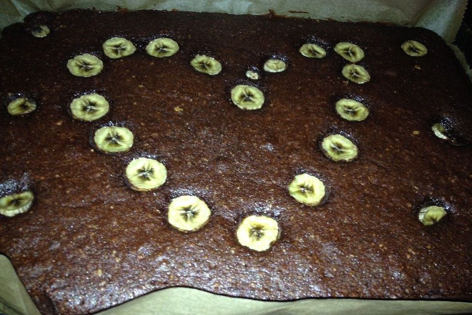 Bananen - Nutella - Brownies