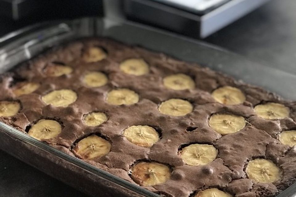 Bananen - Nutella - Brownies